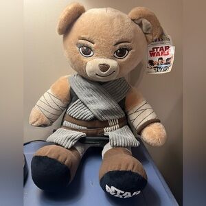 Build-A-Bear Workshop Star Wars Rey plush bear.
